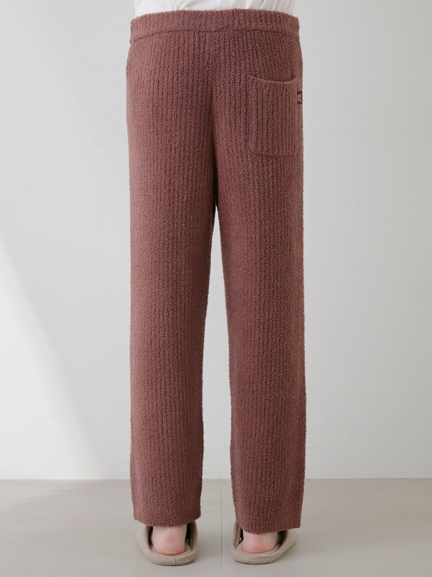 HOMME】ベビモコベア刺繍リブロングパンツ(ロングパンツ