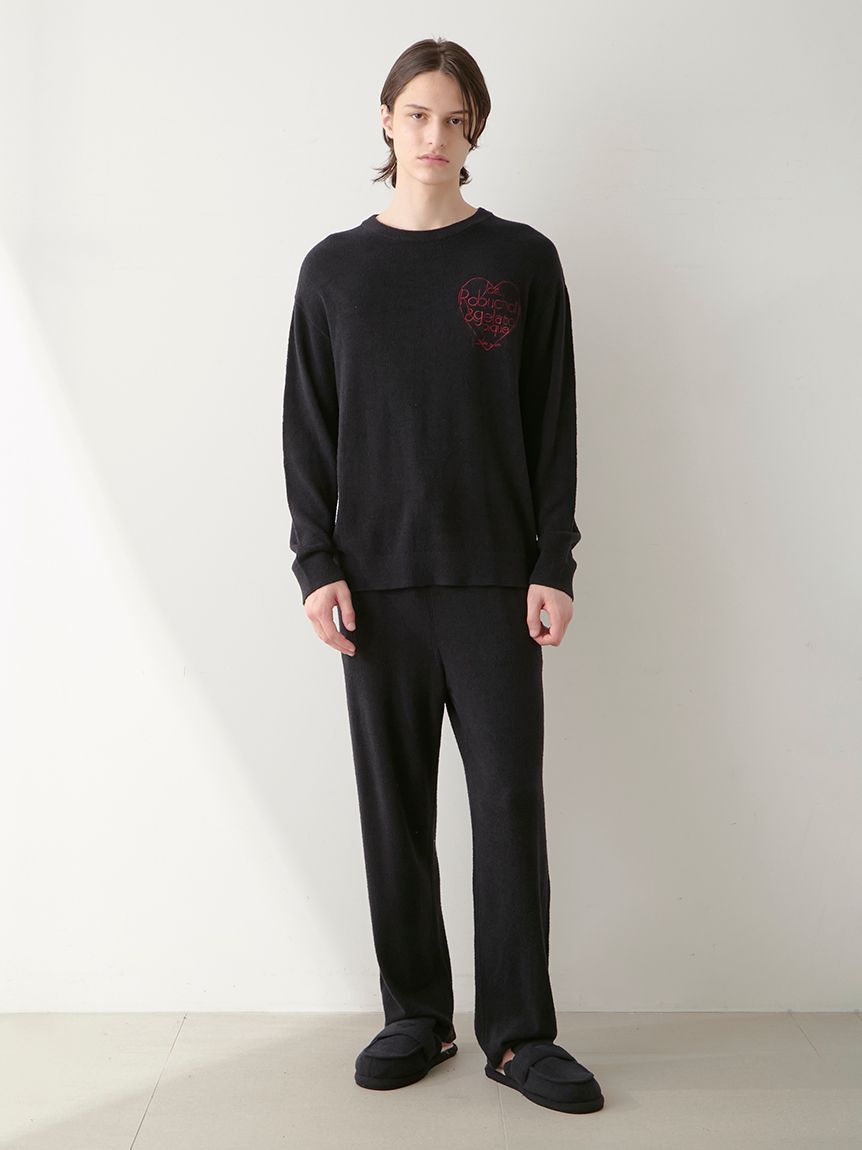 JOEL ROBUCHON】【HOMME】スムーズィーシルクロングパンツ(ロング