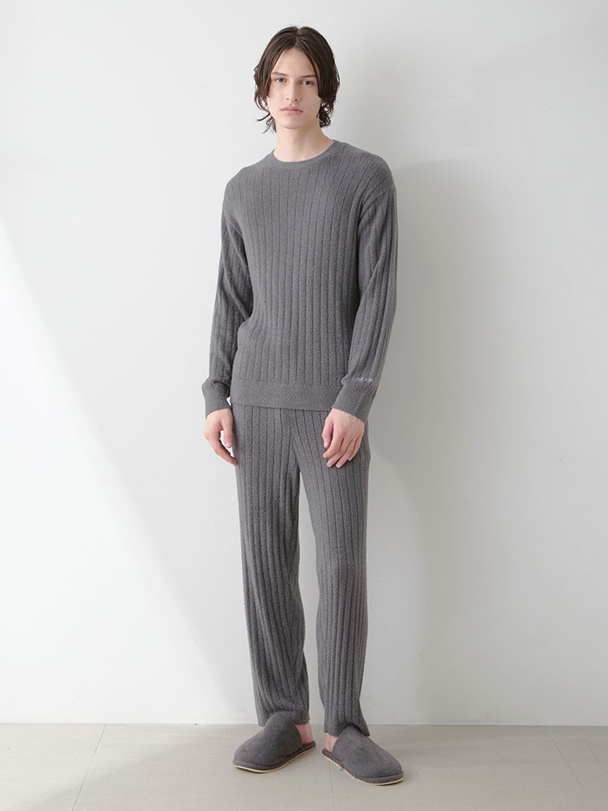 gelato pique 調温スムーズィープルオーバー ロングパンツ セット HOMME】調温スムーズィーロングパンツ(ロングパンツ)｜ルームウェア