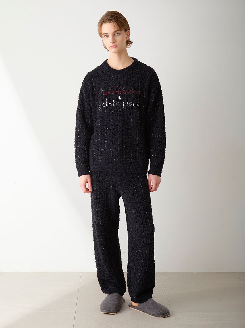 JOEL ROBUCHON】【HOMME】ツイードモコロングパンツ(ロングパンツ