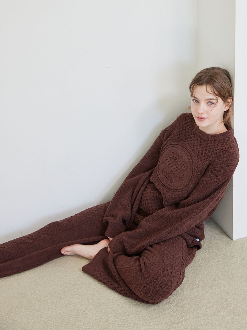 Valentine】【HOMME】アランロングパンツ(ロングパンツ)｜ルームウェア