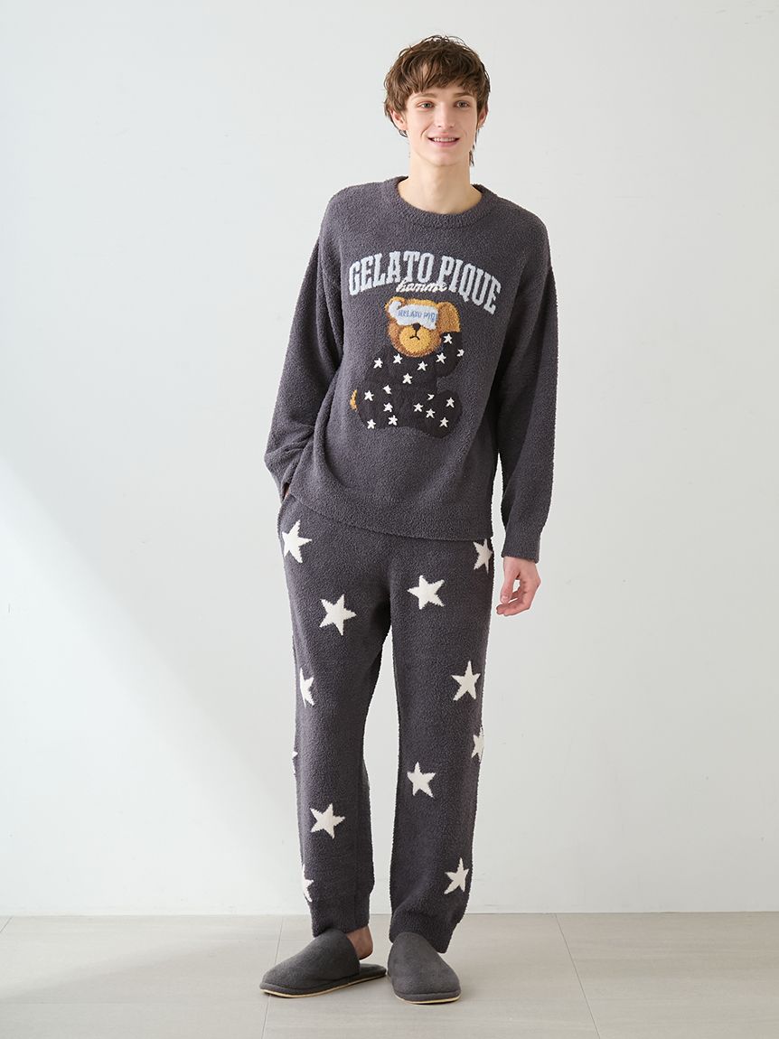 HOMME】べビモコグッドモーニングベアロングパンツ(ロングパンツ