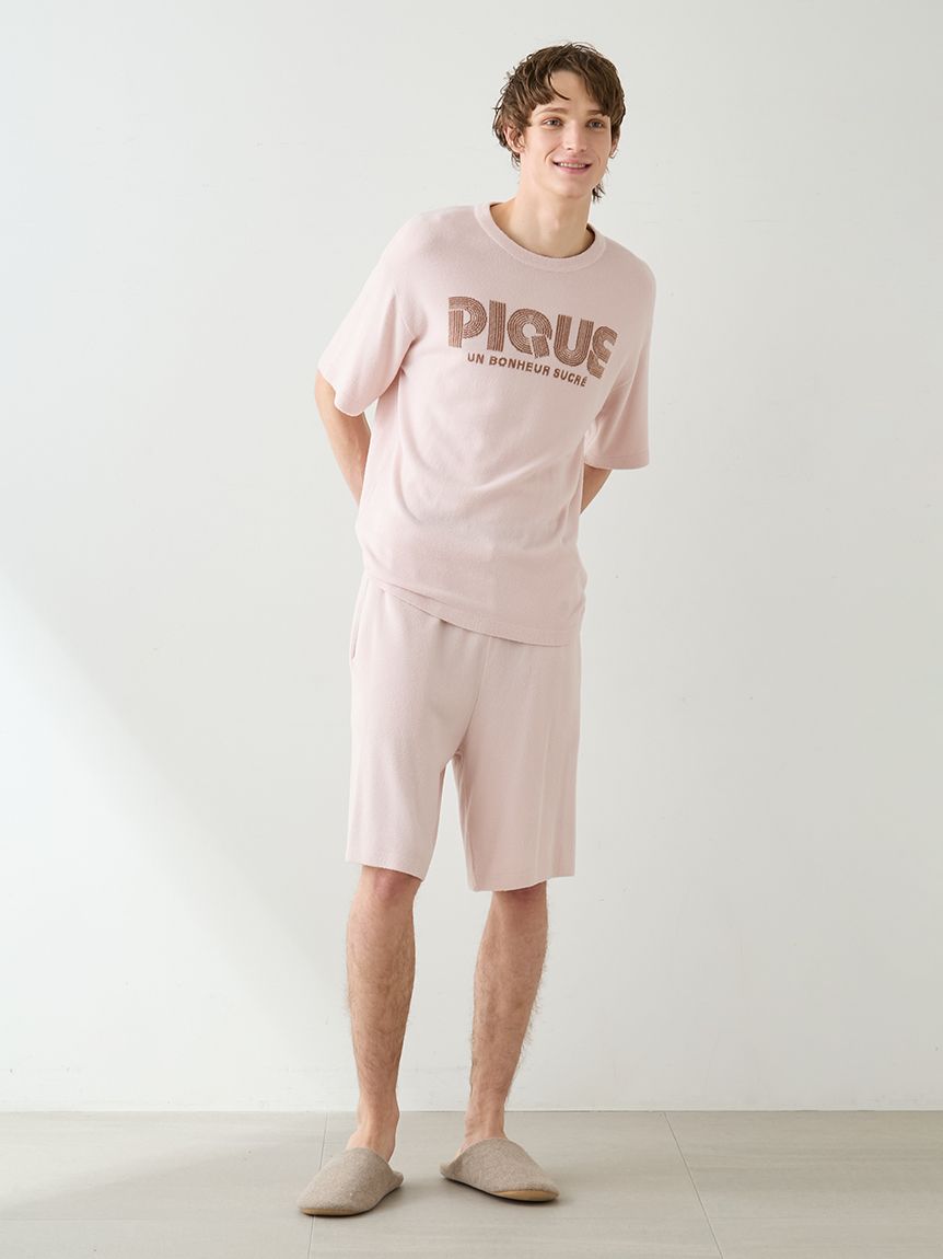 HOMME】スムーズィーliteラインロゴハーフパンツ(ハーフパンツ