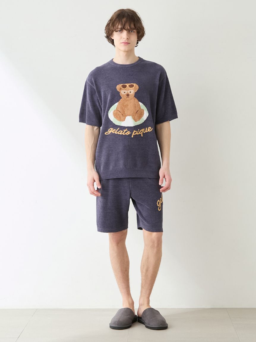 LPFG メンズ NO.13 バミューダ　ハーフパンツ　美品 MIZUNO（ミズノ） クロス薄手ハーフパンツ メンズ ブランド Mizuno