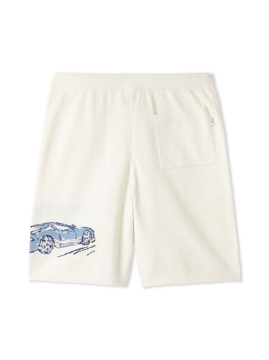 HOMME】エアリーモコスタービークルジャガードハーフパンツ(ハーフ