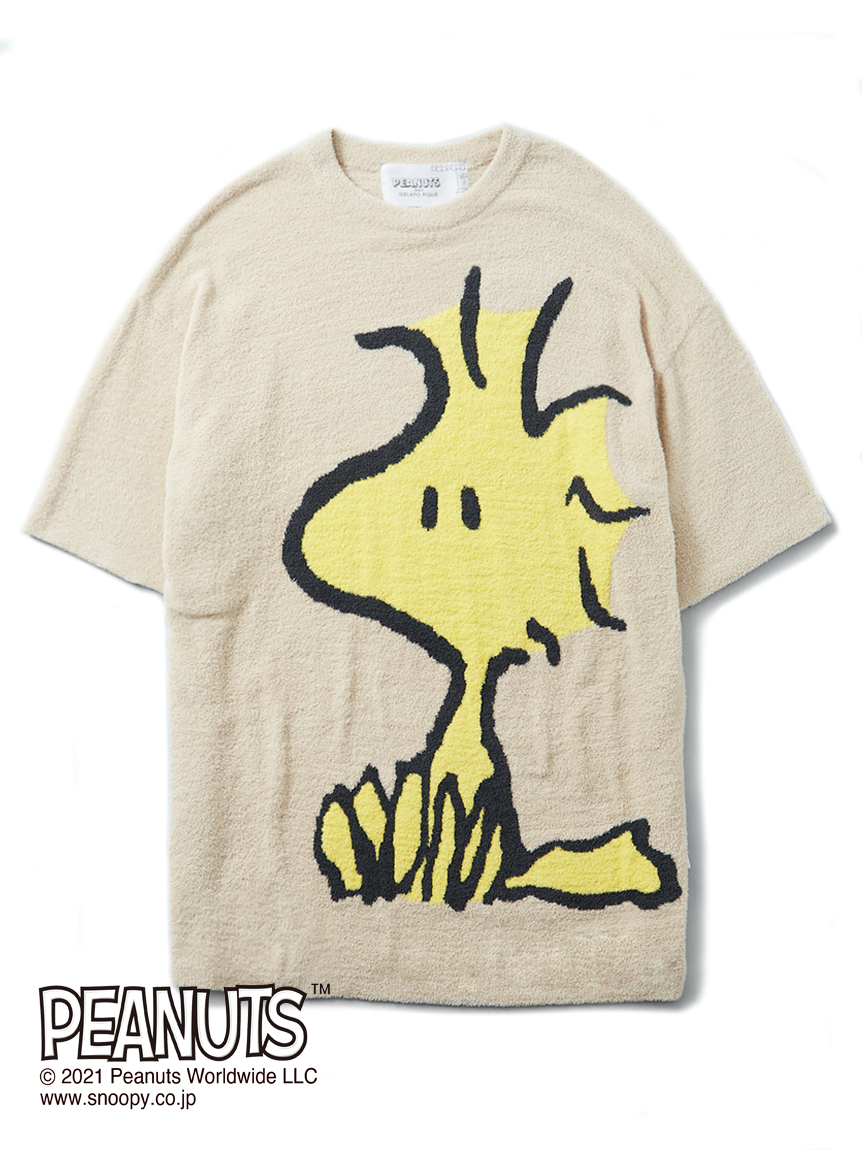 Peanuts Homme Ec限定 スムーズィージャガード プルオーバー ハーフパンツセット セットアップ ルームウェア パジャマ通販のgelato Pique Homme ジェラートピケ オム 公式サイト