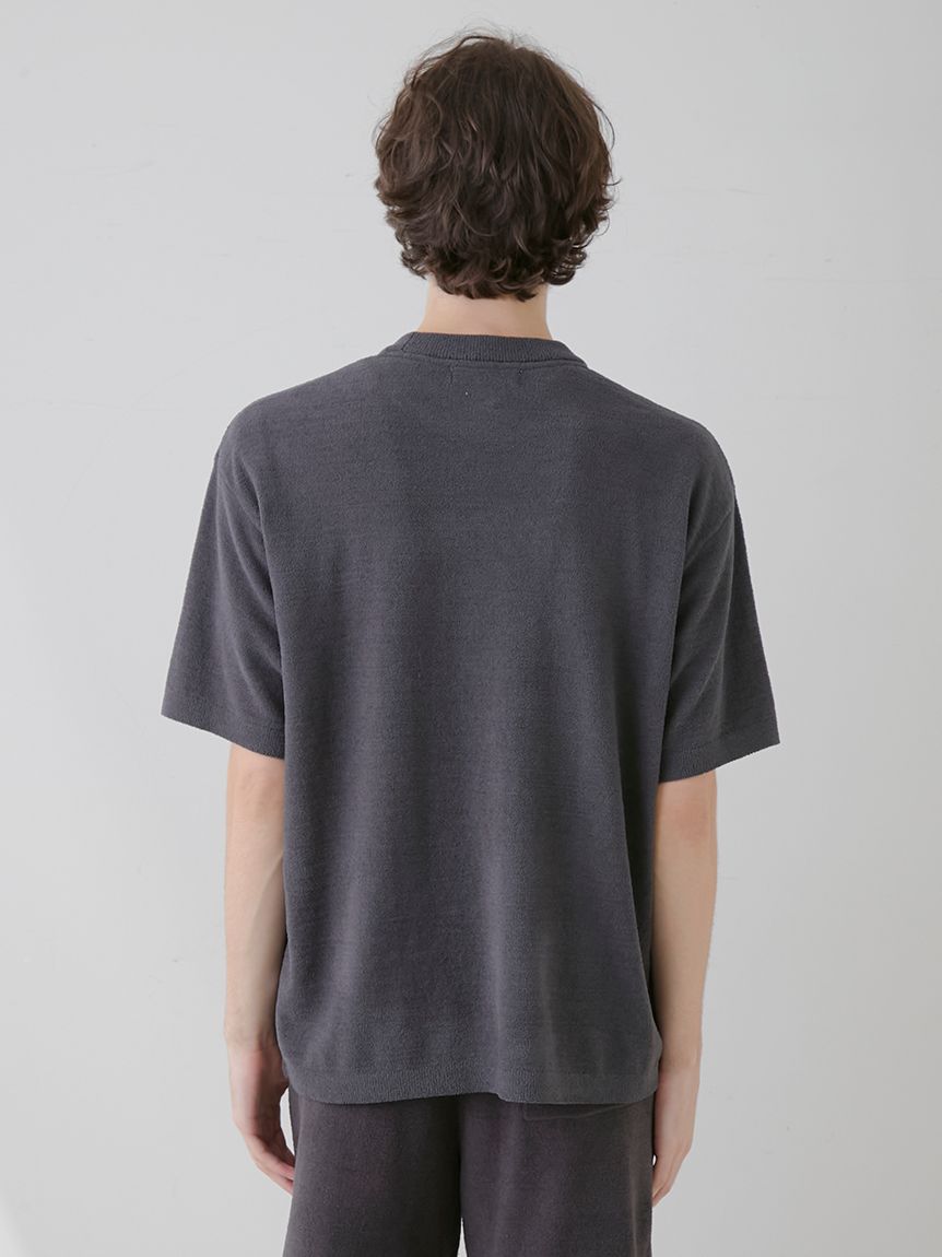 HOMME】エアモコダイナソージャガードプルオーバー(ニットプル