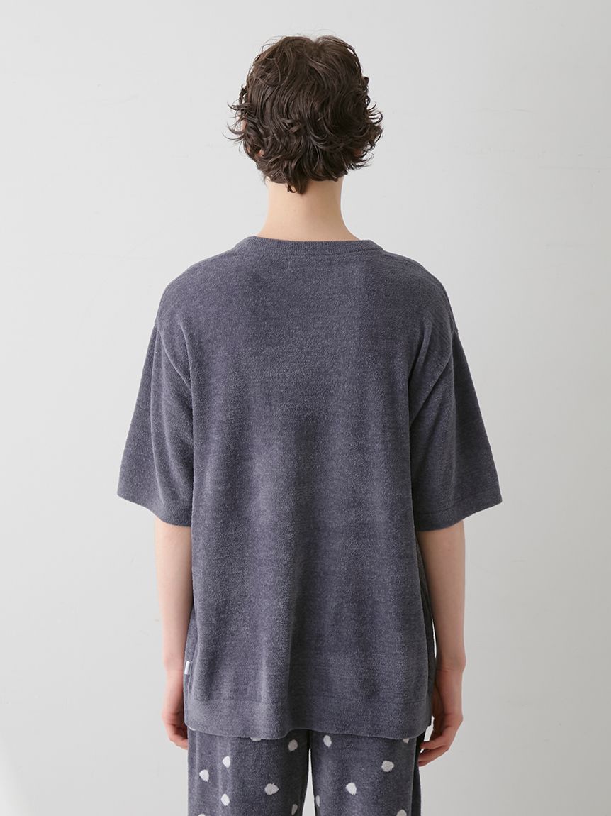 HOMME】あざらしジャガードプルオーバー&ショートパンツセット