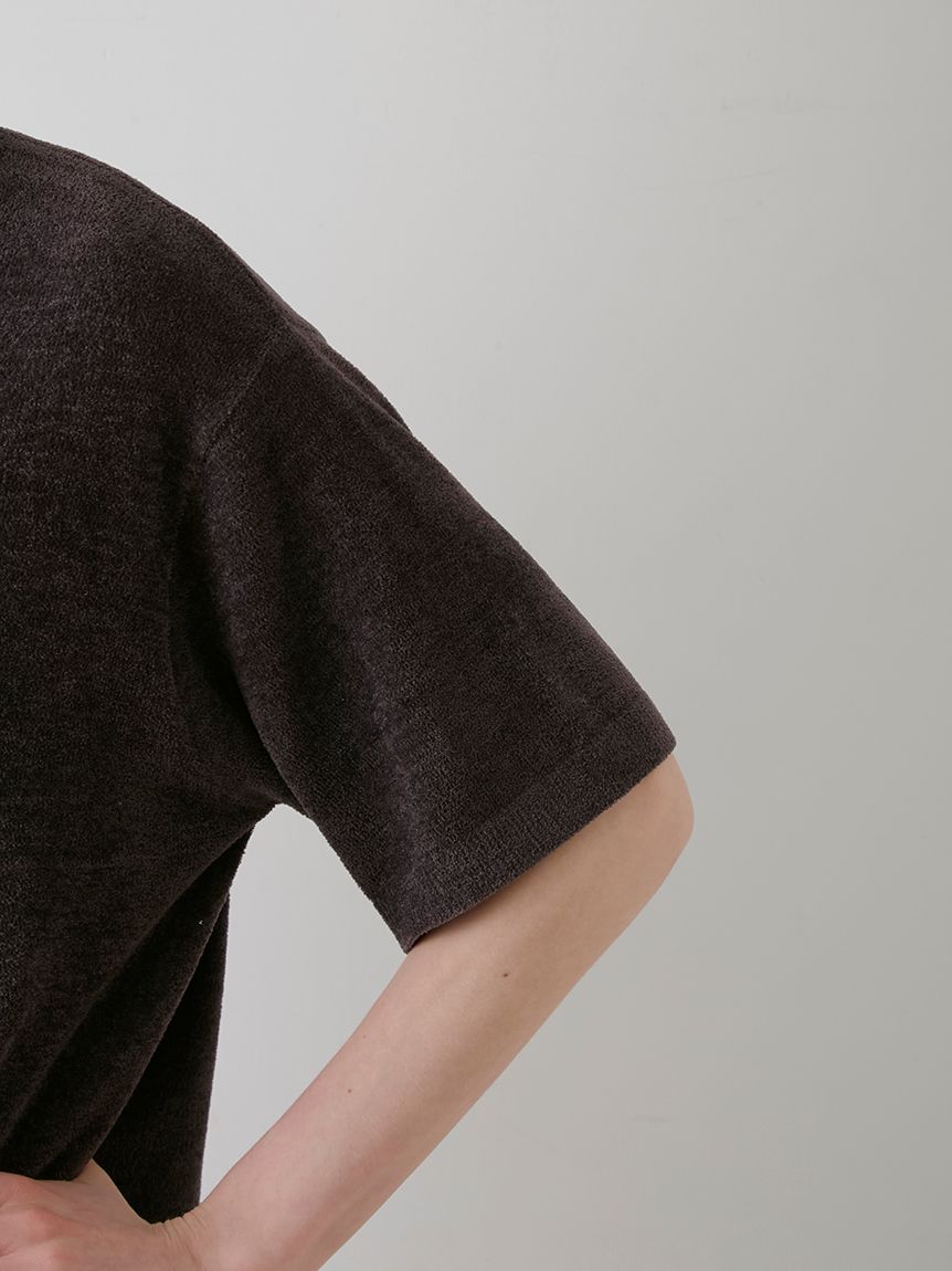 HOMME】エアリーモコドッグジャガードプルオーバー(ニットプル