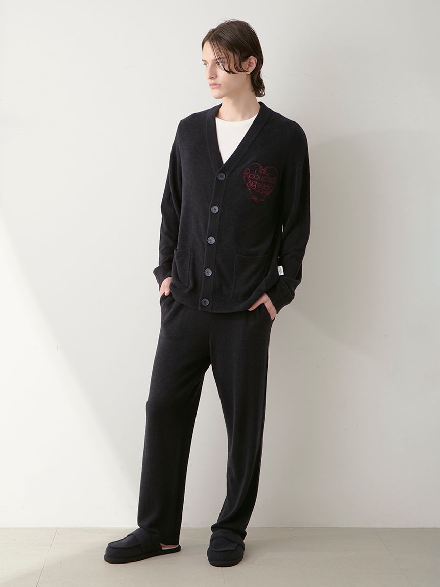 JOEL ROBUCHON】【HOMME】スムーズィーシルクカーディガン