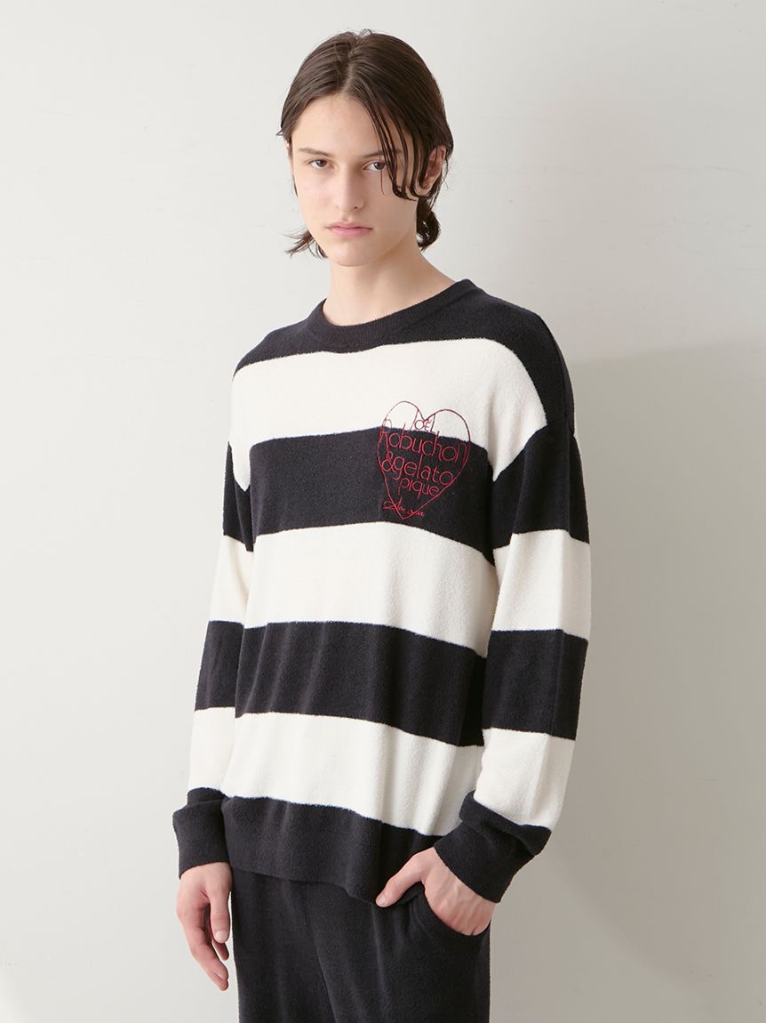 ジェラートピケHOMMExJoel Robuchon新品クルーズ半袖シャツ&ハーフパンツセット*L　メンズ　部屋着　ルームウエア　パジャマ ジェラートピケ gelato pique ジョエルロブション Joel Robuchon 19SS