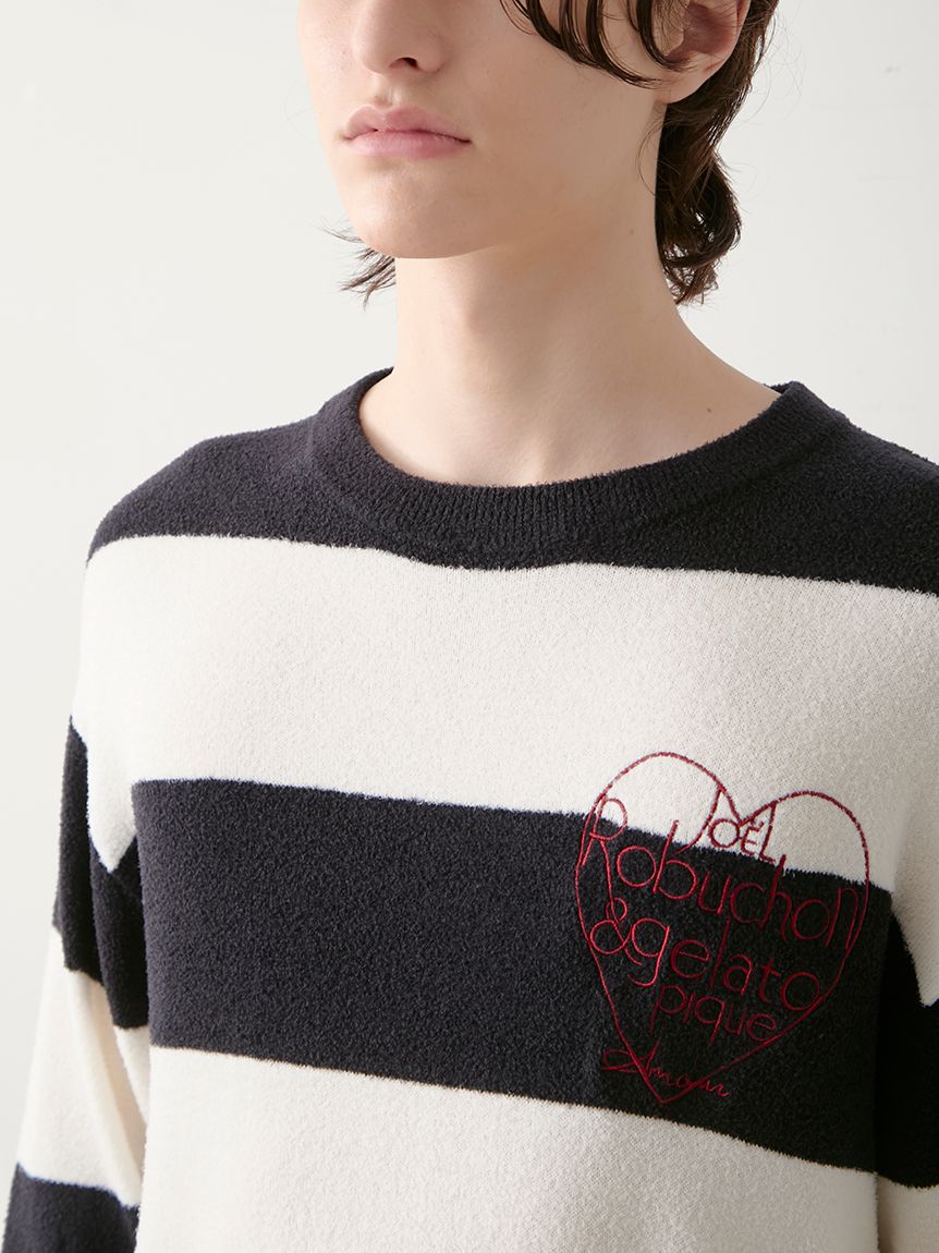 JOEL ROBUCHON】【HOMME】スムーズィーシルクプルオーバー