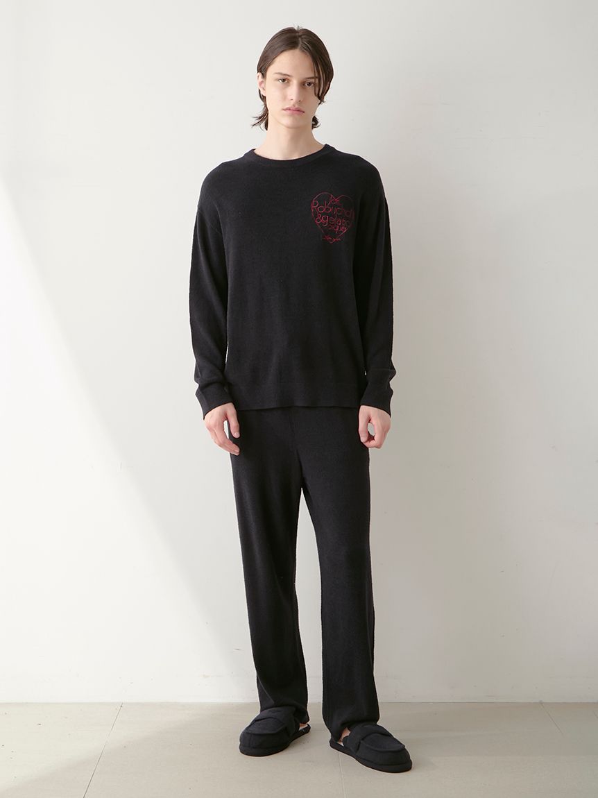 JOEL ROBUCHON】【HOMME】スムーズィーシルクプルオーバー