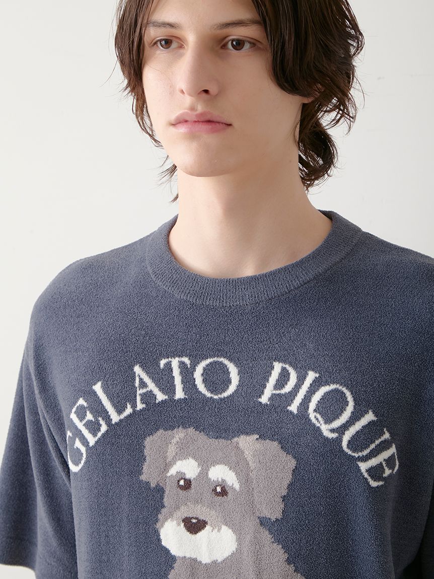 gelato pique SHARKジャガード　プルオーバー&パンツセット セール】あざらしジャガードプルオーバー&ショートパンツセット