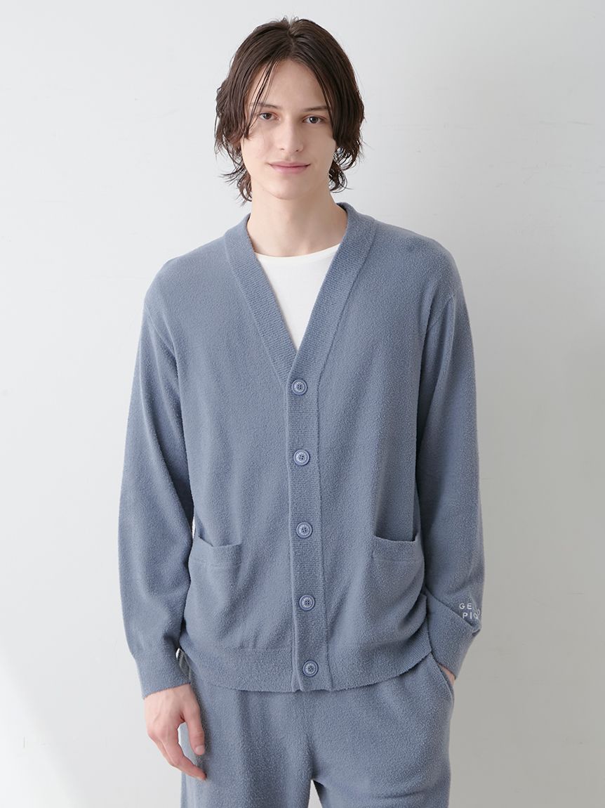 ＊新品未開封＊gelato pique HOMME liteカーディガン グレー HOMME】スムーズィーliteカーディガン(カーディガン・ガウン