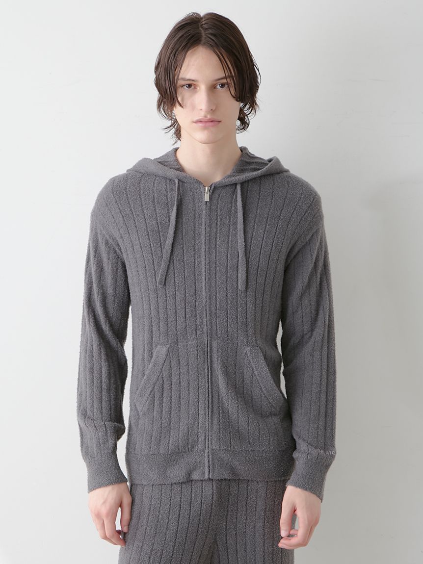 HOMME】調温スムーズィーパーカ(パーカ)｜ルームウェア・パジャマ通販