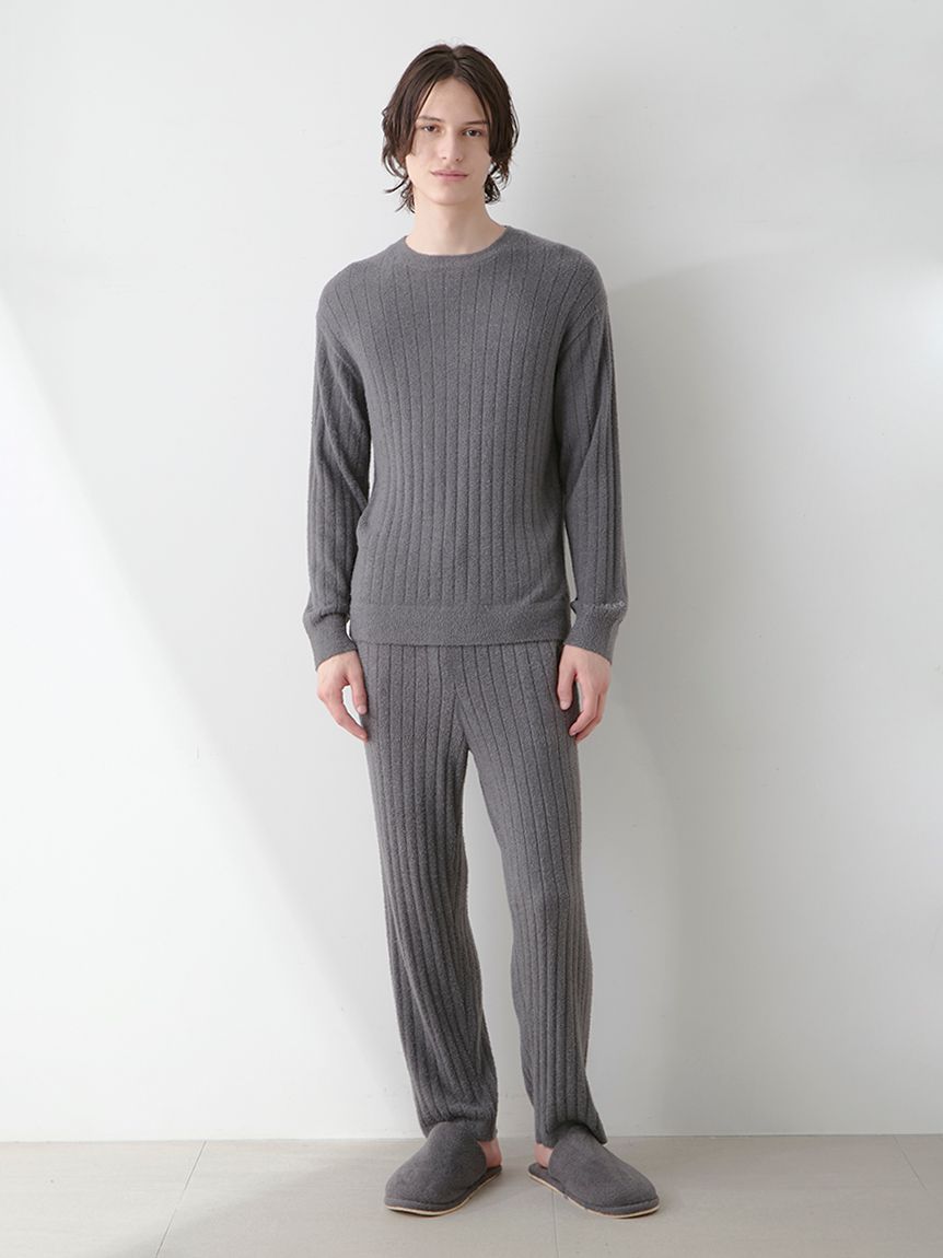 HOMME】調温スムーズィープルオーバー(ニットプルオーバー