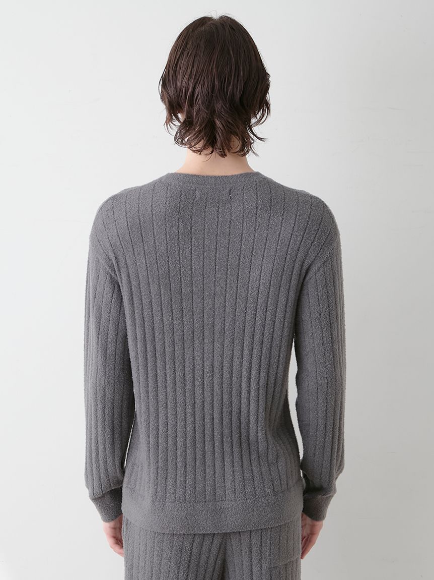 HOMME】調温スムーズィープルオーバー(ニットプルオーバー)｜ルーム