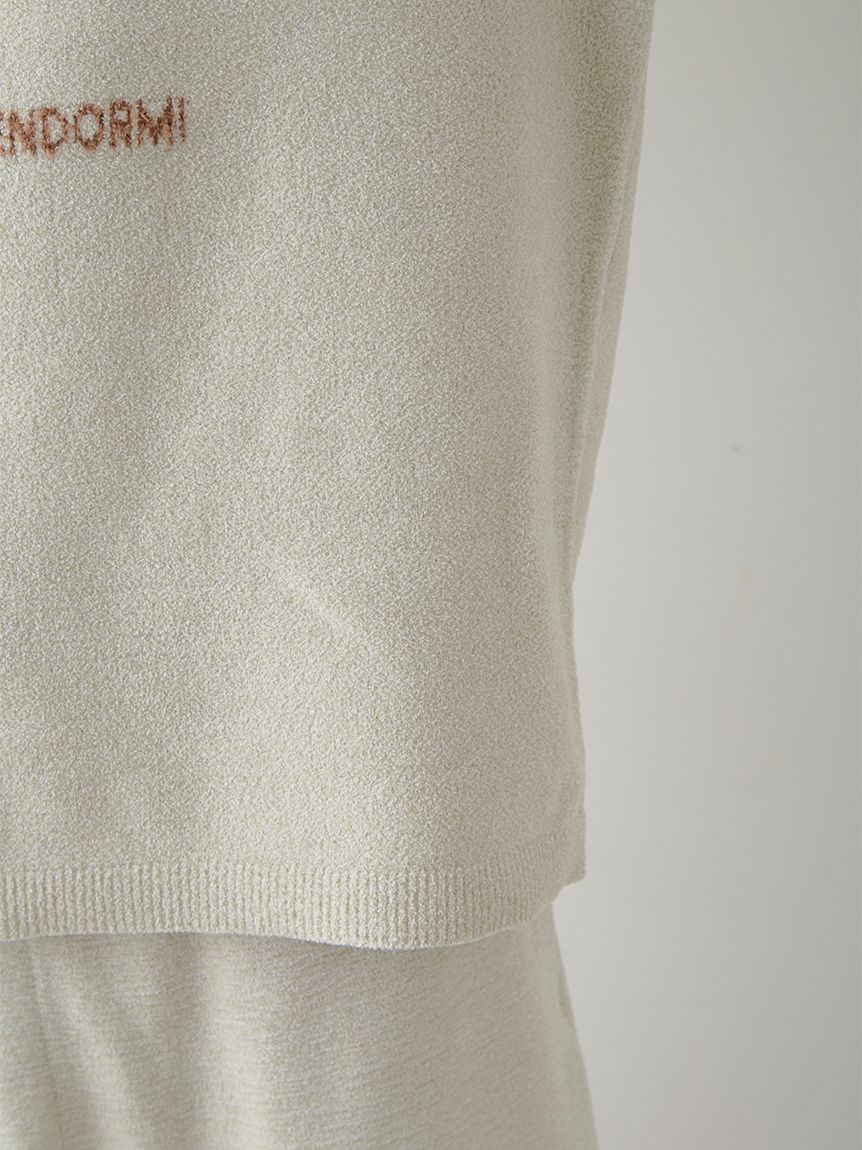 ONLINE限定】【HOMME】sleeping cat ジャガードプルオーバー＆ハーフ