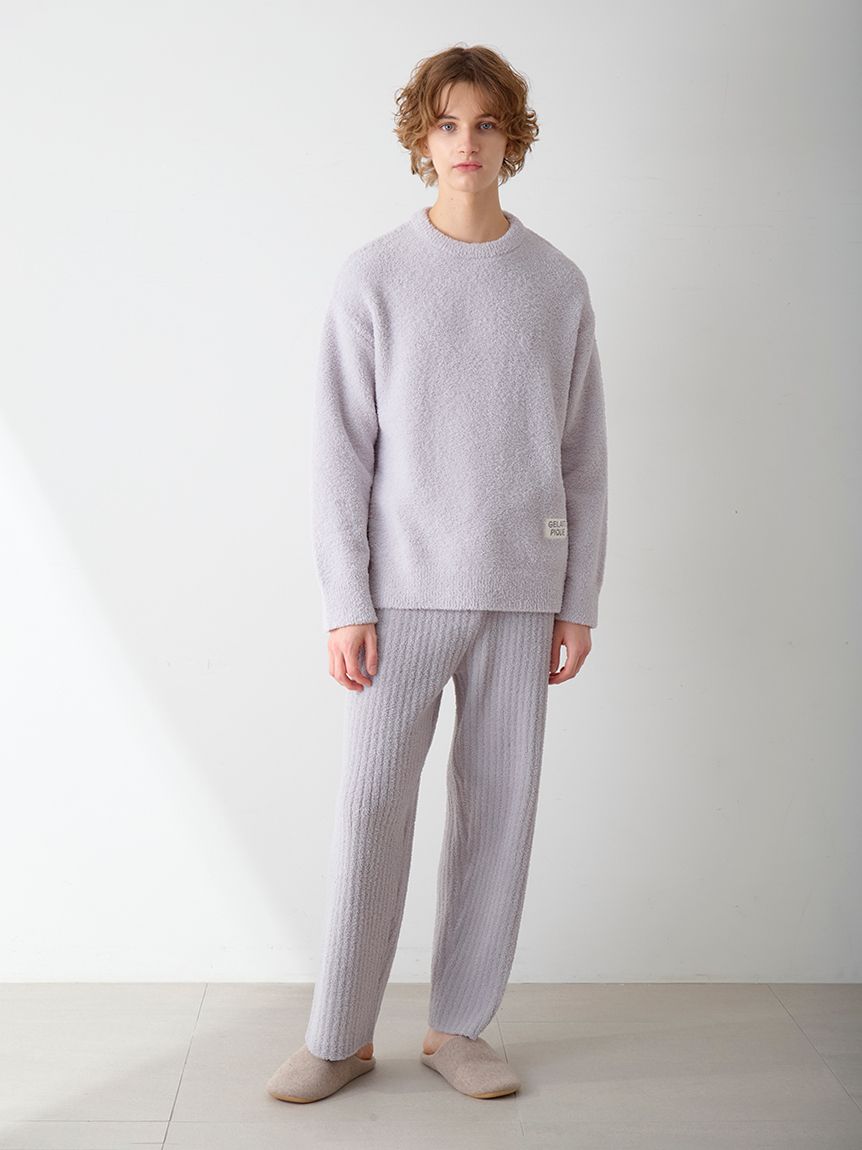 HOMME】カラフルパウダープルオーバー＆ベビモコリブロング