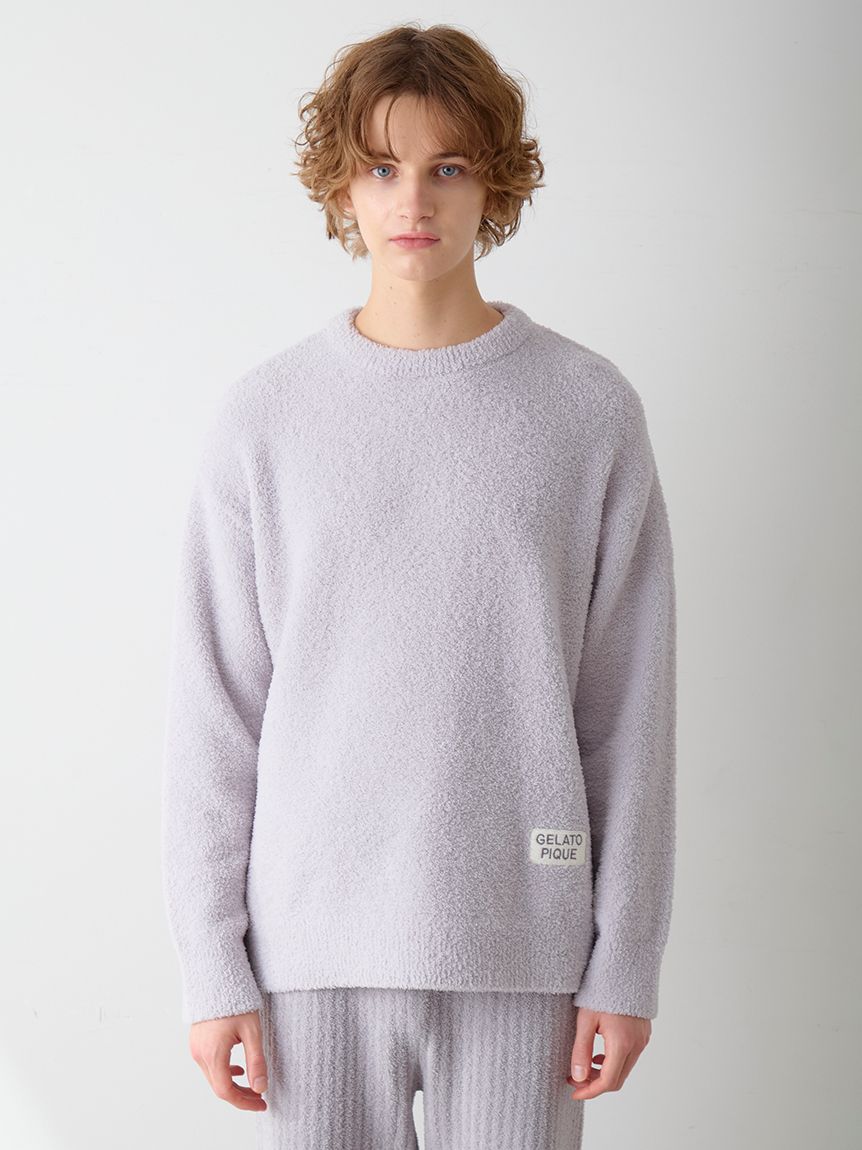 HOMME】カラフルパウダープルオーバー＆ベビモコリブロング