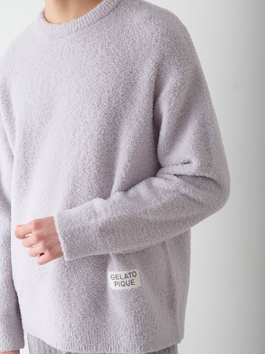 HOMME】カラフルパウダープルオーバー＆ベビモコリブロングパンツ