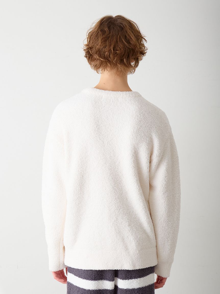 HOMME】パウダーロゴジャガードプルオーバー＆ロングパンツセット