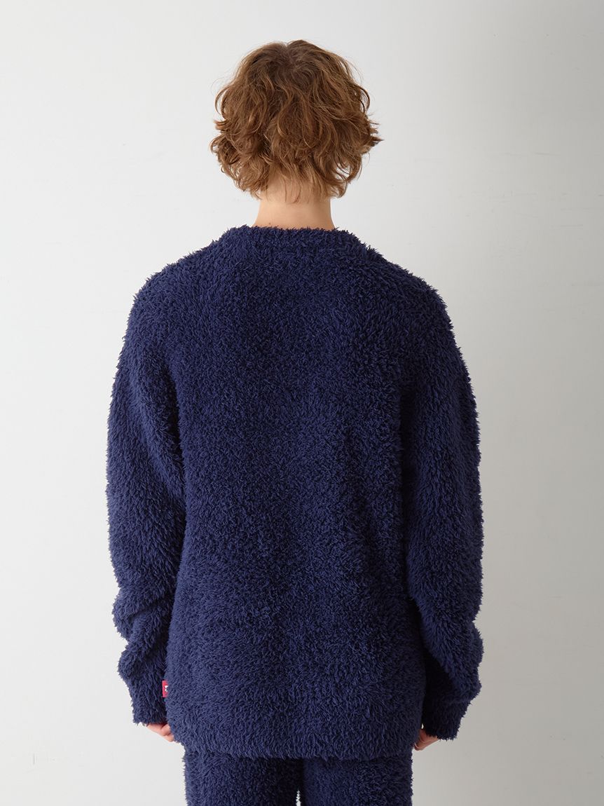 HOLIDAY】【HOMME】ジェラートスノーベアジャガードプルオーバー