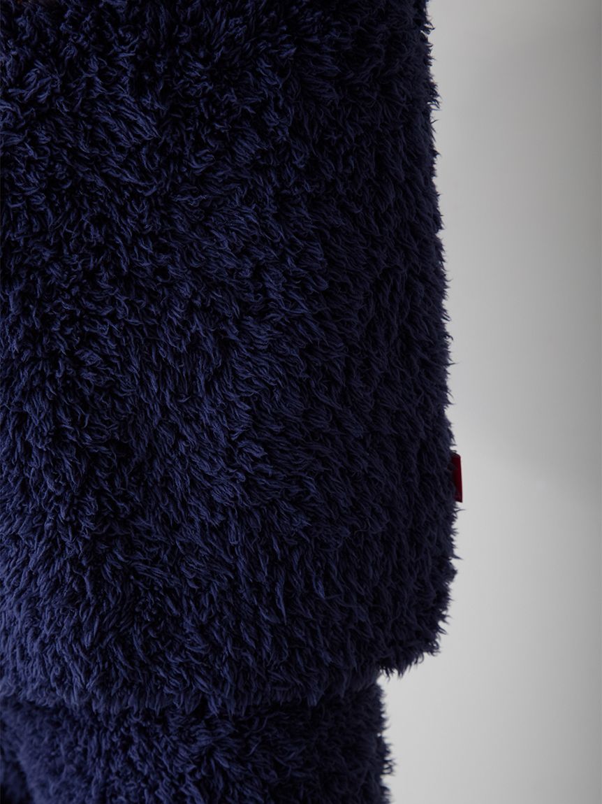 ジェラートピケ　ベアジャガードプルオーバー　ネイビー　上のみ ONLINE限定】【HOLIDAY】ジェラートスノーベアジャガードプルオーバー