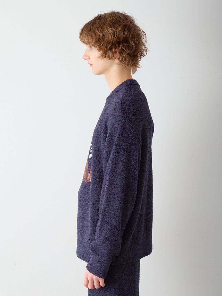 ONLINE限定】【HOMME】 DOG ジャガードプルオーバー&ロングパンツ