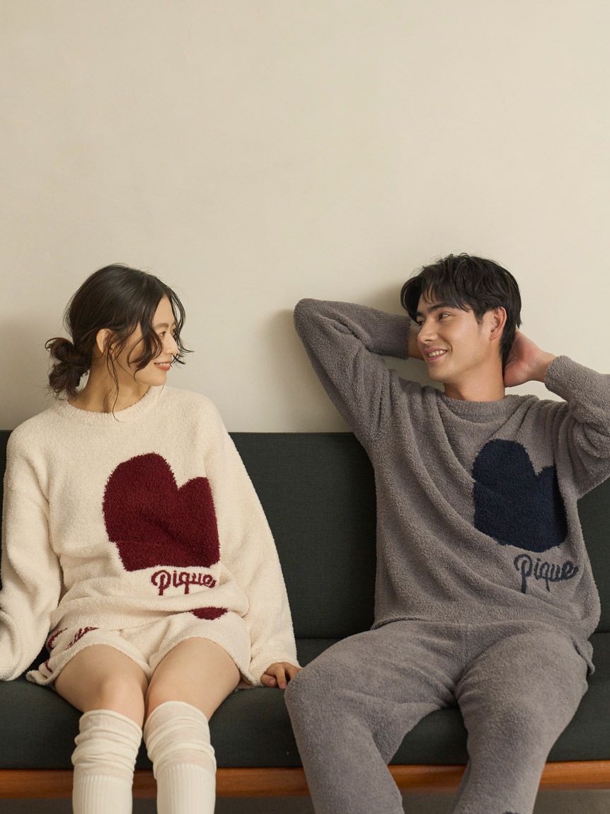 MASH BLACK FRIDAY限定】【ONLINE限定】ハートジャガードプルオーバー