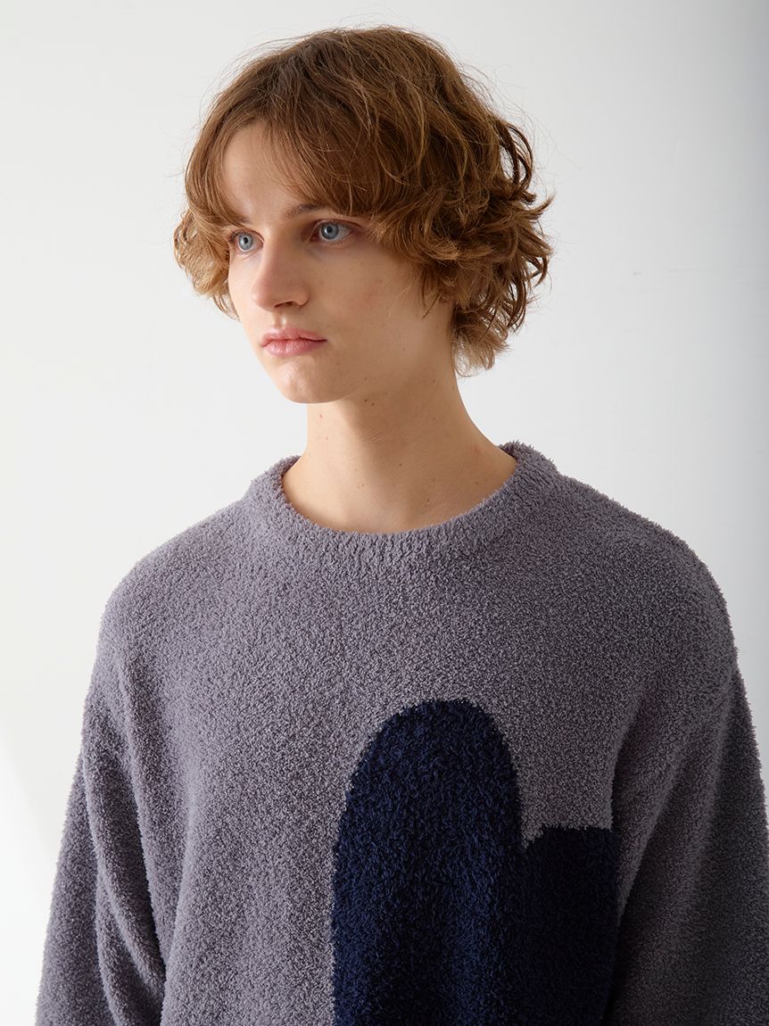 MASH BLACK FRIDAY限定】【ONLINE限定】ハートジャガードプルオーバー