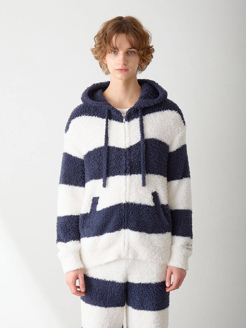 【美品】ジェラートピケ　2ボーダー　プルオーバー＆ロングパンツ·靴下set gelato pique｜【ラッピング済み】【HOMME】ジェラート2ボーダー