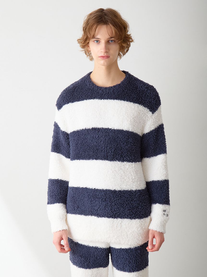 ラッピング済み】【HOMME】ジェラート2ボーダープルオーバー＆ロング