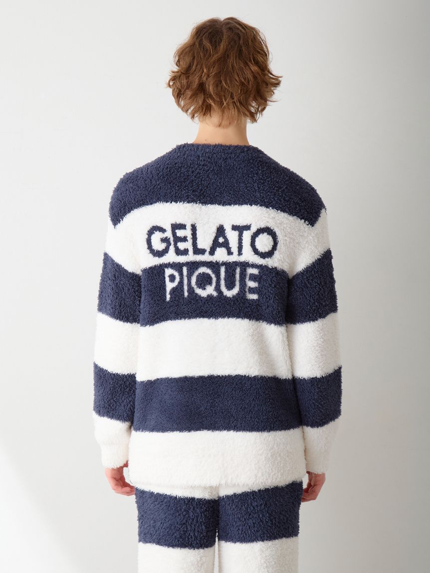 ラッピング済み】【HOMME】ジェラート2ボーダープルオーバー＆ロング