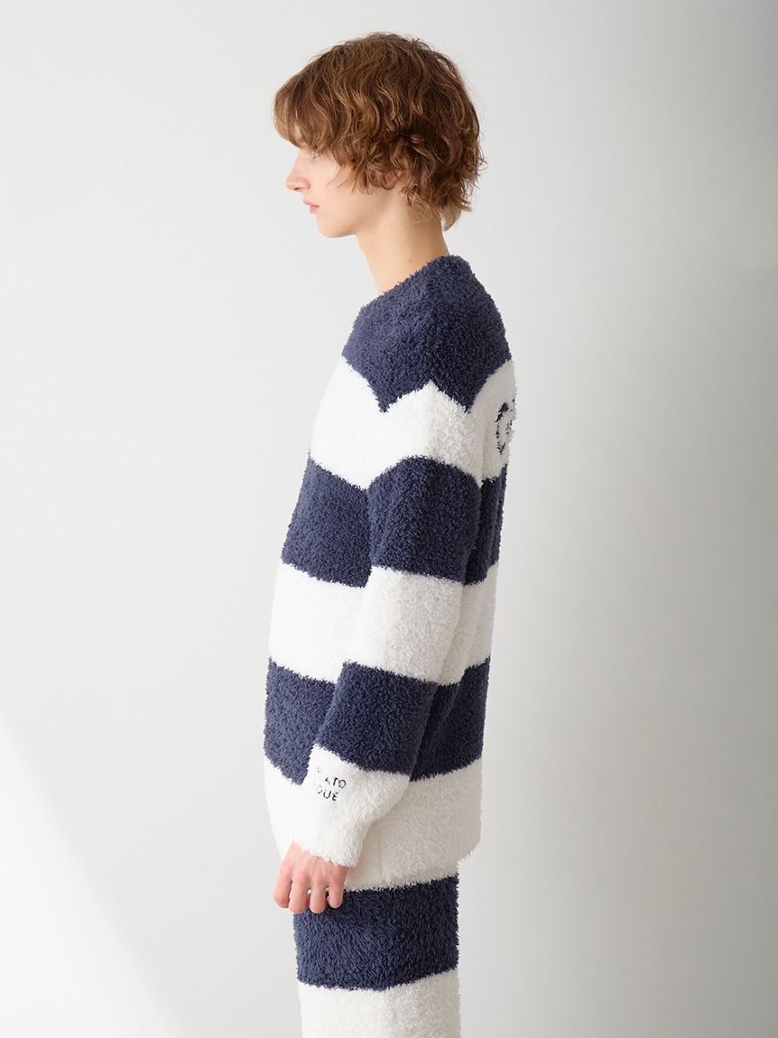 ラッピング済み】【HOMME】ジェラート2ボーダープルオーバー＆ロング