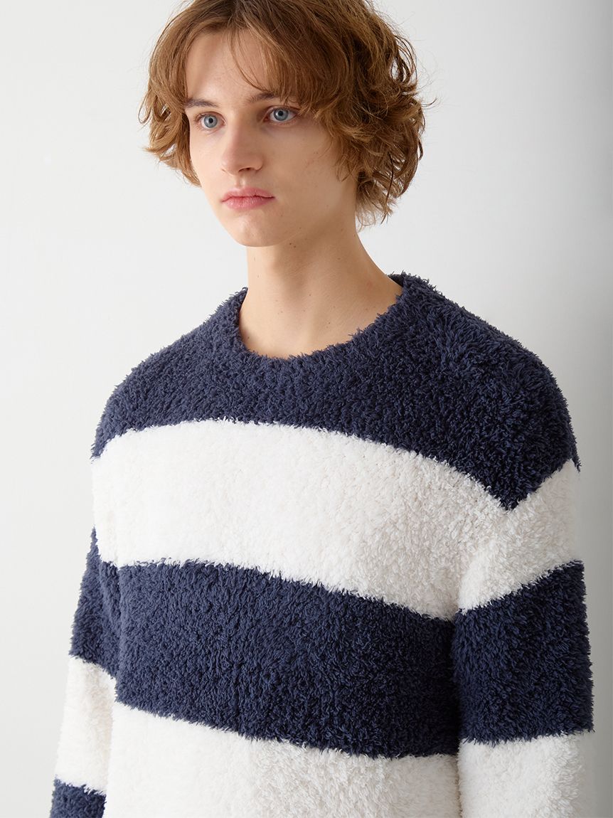 ラッピング済み】【HOMME】ジェラート2ボーダープルオーバー＆ロング