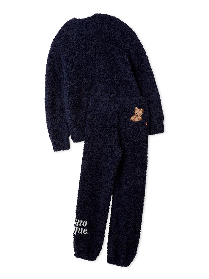 ONLINE限定】【HOLIDAY】【HOMME】ジェラートスノーベアジャガードプル