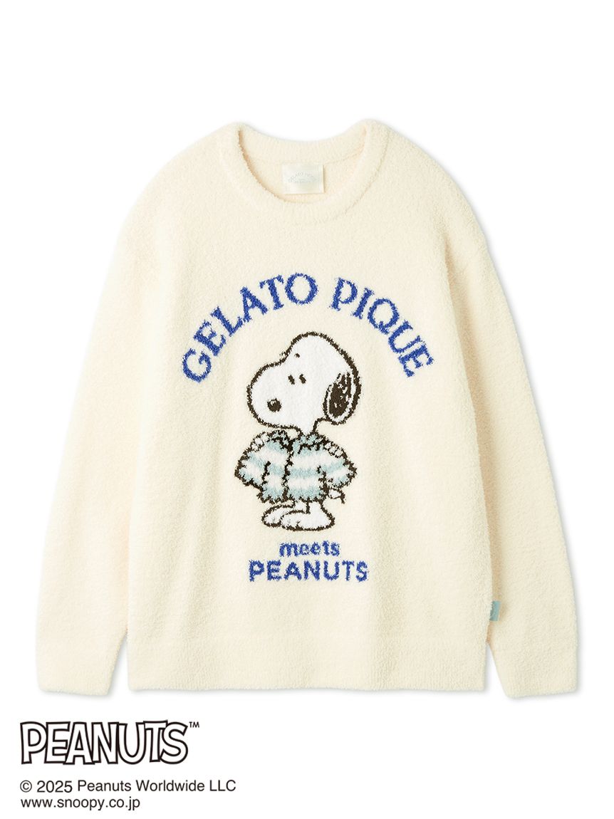 PEANUTS】【ONLINE限定】【HOMME】オリジナルアート ジャガードプル