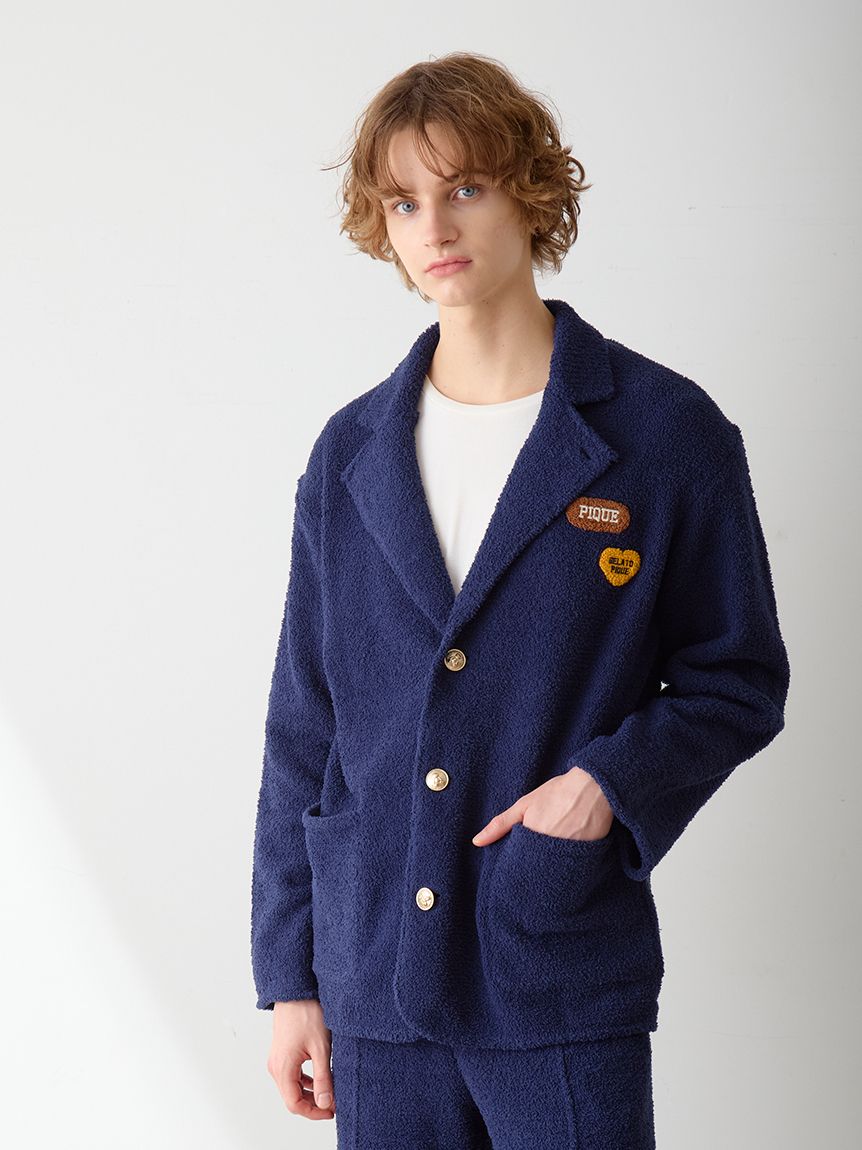 HOMME】パウダーニットジャケット(カーディガン・ガウン)｜ルーム