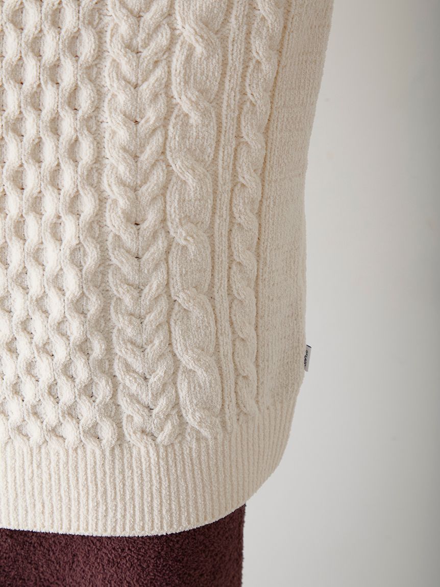 HOMME】アランプルオーバー(ニットプルオーバー)｜ルームウェア