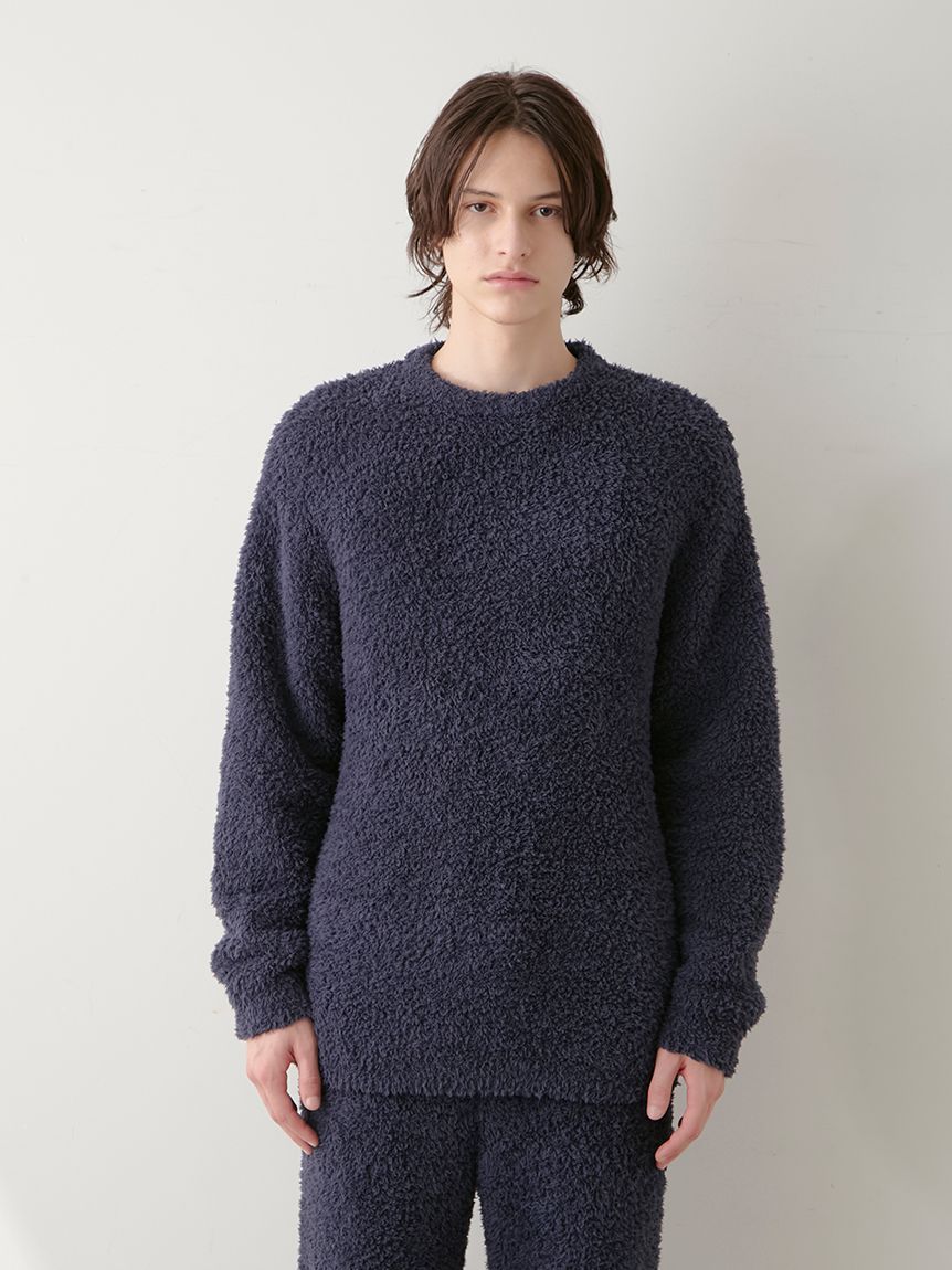 HOMME】ベーシックジェラートプルオーバー(ニットプルオーバー