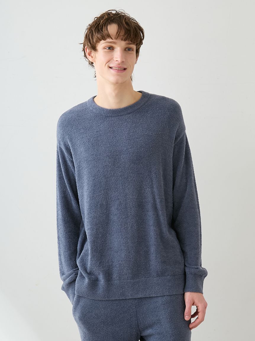 HOMME】調温スムーズィープルオーバー(ニットプルオーバー)｜ルーム