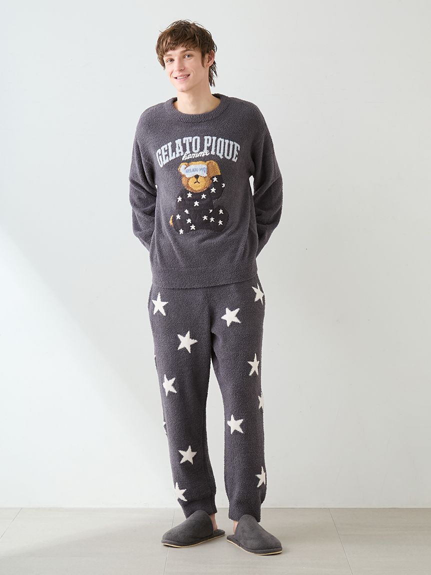 HOMME】べビモコグッドモーニングベアプルオーバー(ニットプルオーバー