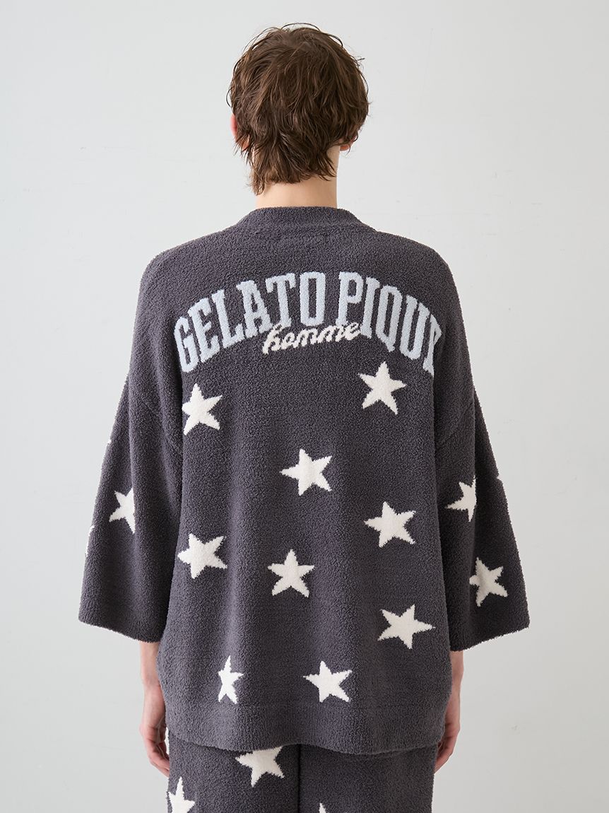 HOMME】べビモコグッドモーニングベアピケチャン(カーディガン・ガウン