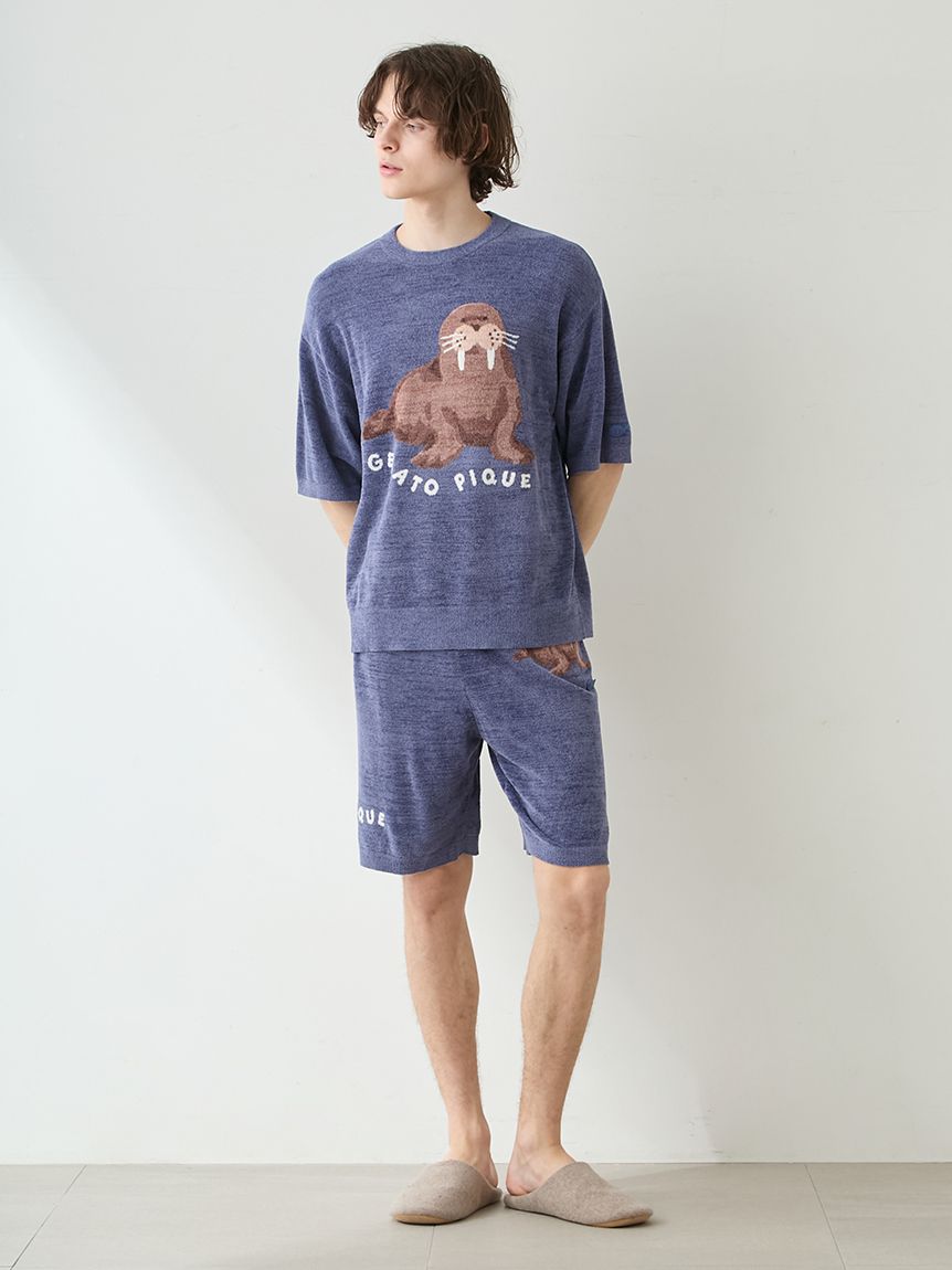 ONLINE限定】【HOMME】【接触冷感】スムーズィーliteシーアニマル