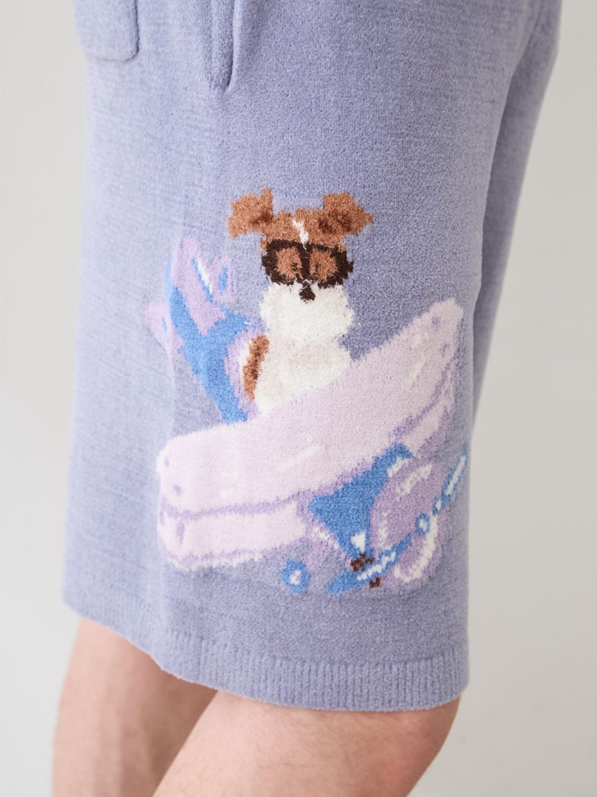 ヒラノトシユキ】【HOMME】エアリーモコPLANEDOGジャガードプル