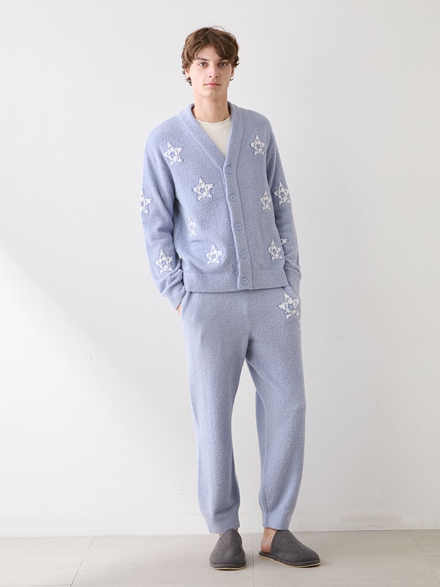 HOMME】ベビモコスペースシップジャガードカーディガン(カーディガン