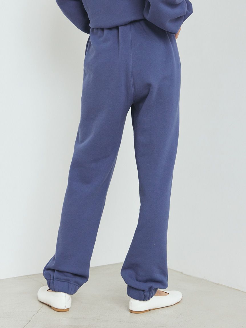 UNISEX】裏毛ワンポイントロングパンツ｜ルームウェア・パジャマ通販の