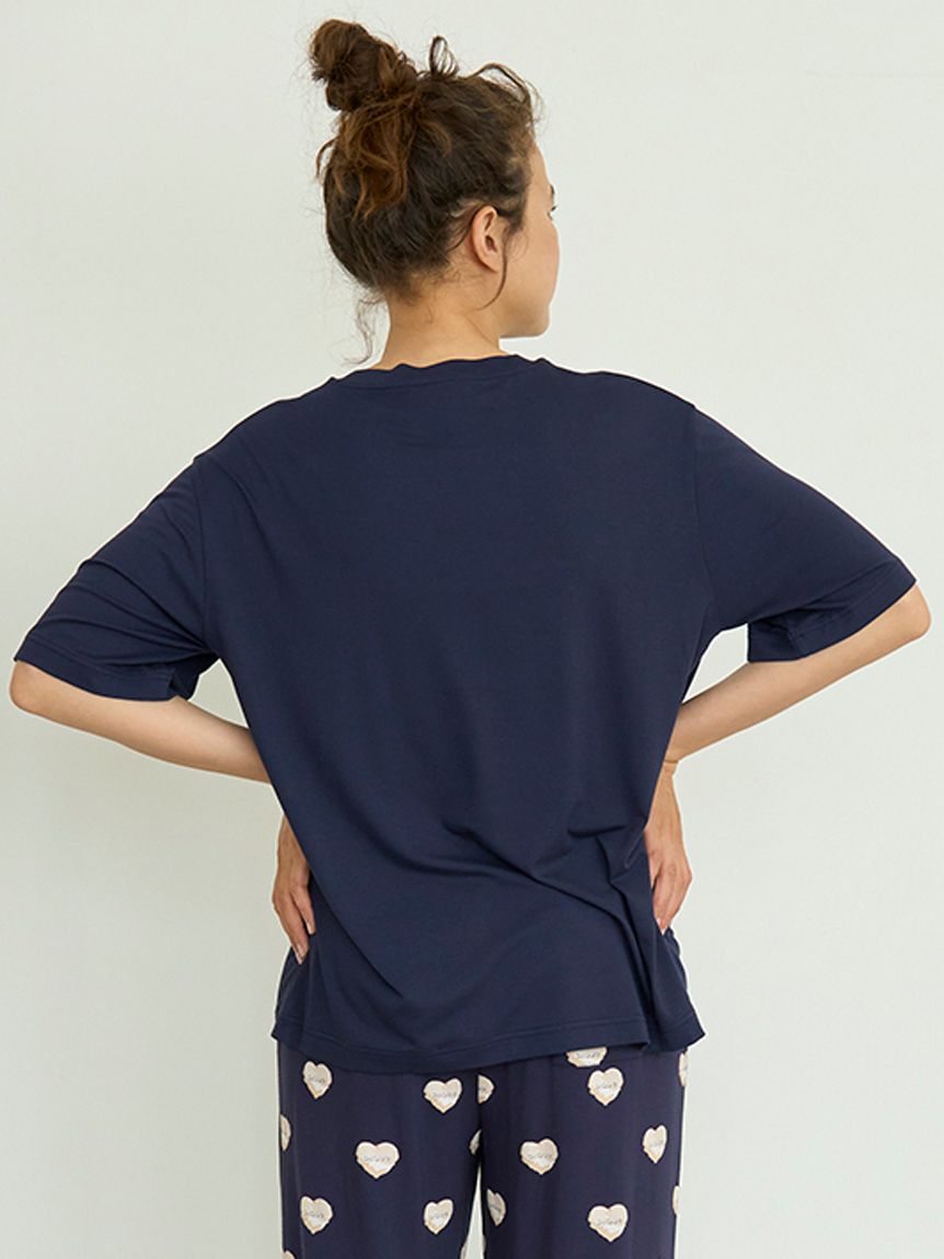 接触冷感】【UNISEX】ワンポイントTシャツ｜ルームウェア・パジャマ通販のGELATO PIQUE HOMME（ジェラートピケ オム） 公式サイト